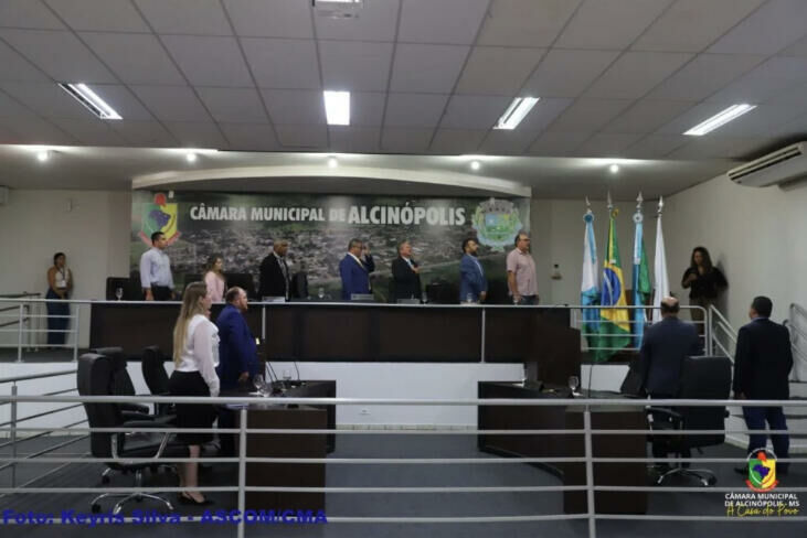 Imagem de compartilhamento para o artigo Câmara de Alcinópolis abre ano legislativo de 2026 com Sessão Solene da MS Todo dia